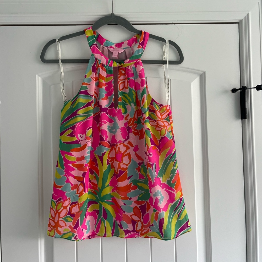 Silk Lilly Pulitzer top